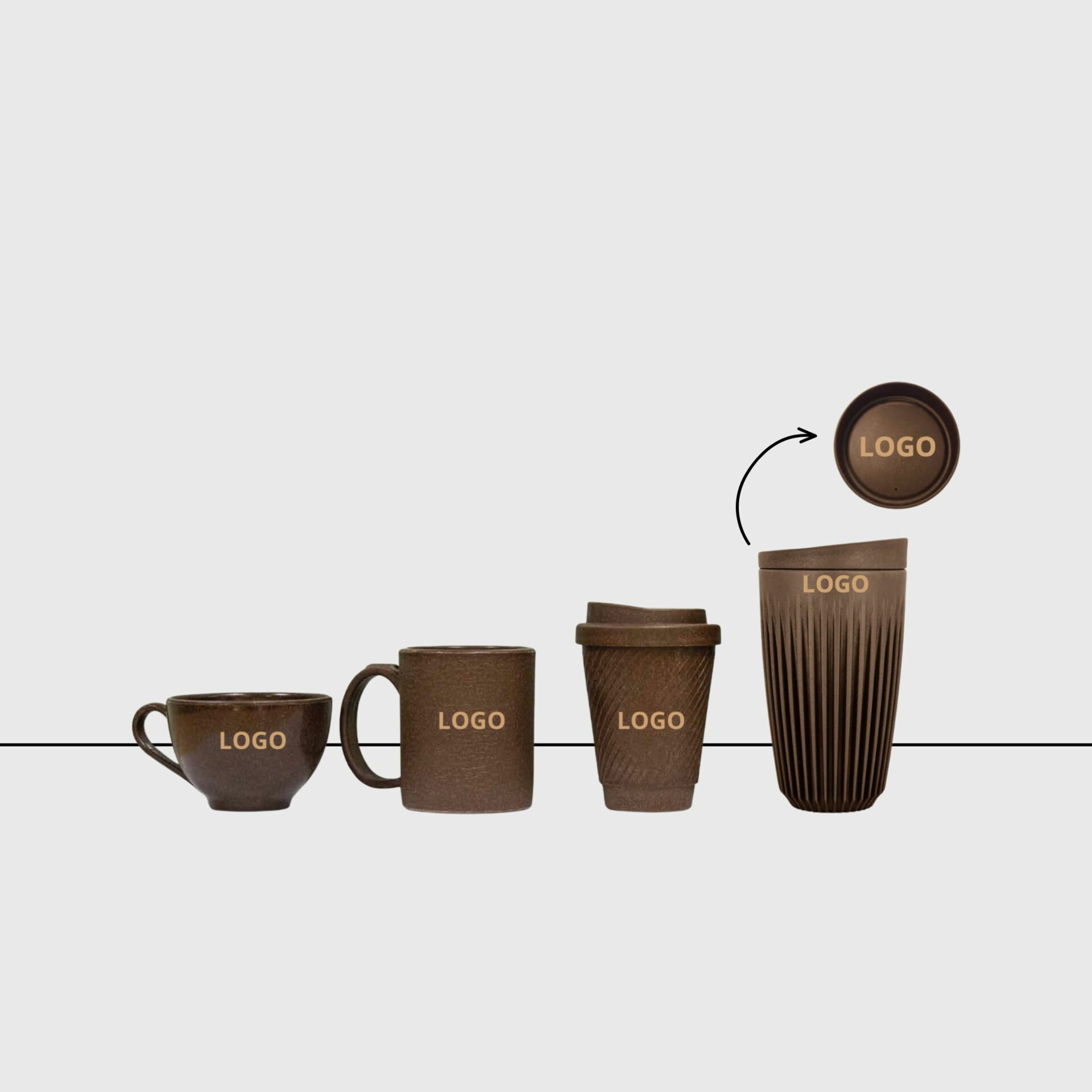 AirX - Cup Made From Upcycled Coffee Ground lifestyle drinkware collection