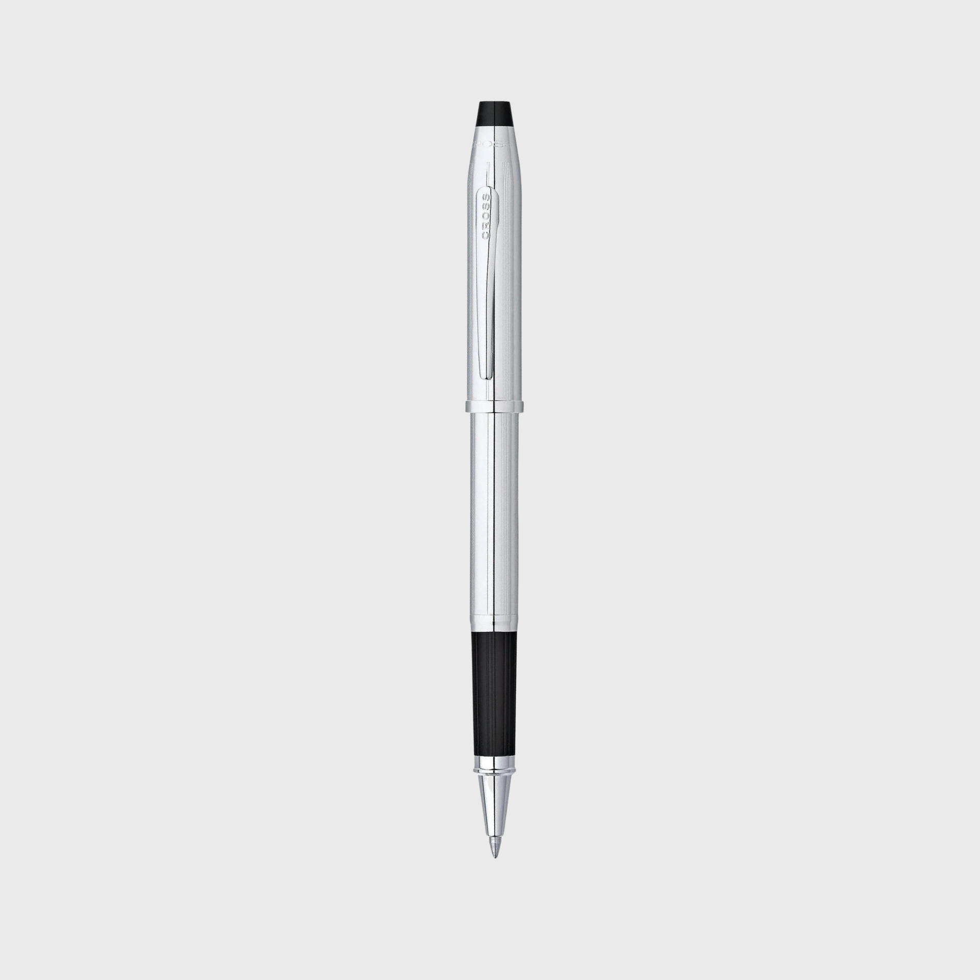 Cross Pen Singapore Century II Lustrous Chrome Rollerball Pen Corporate Gift