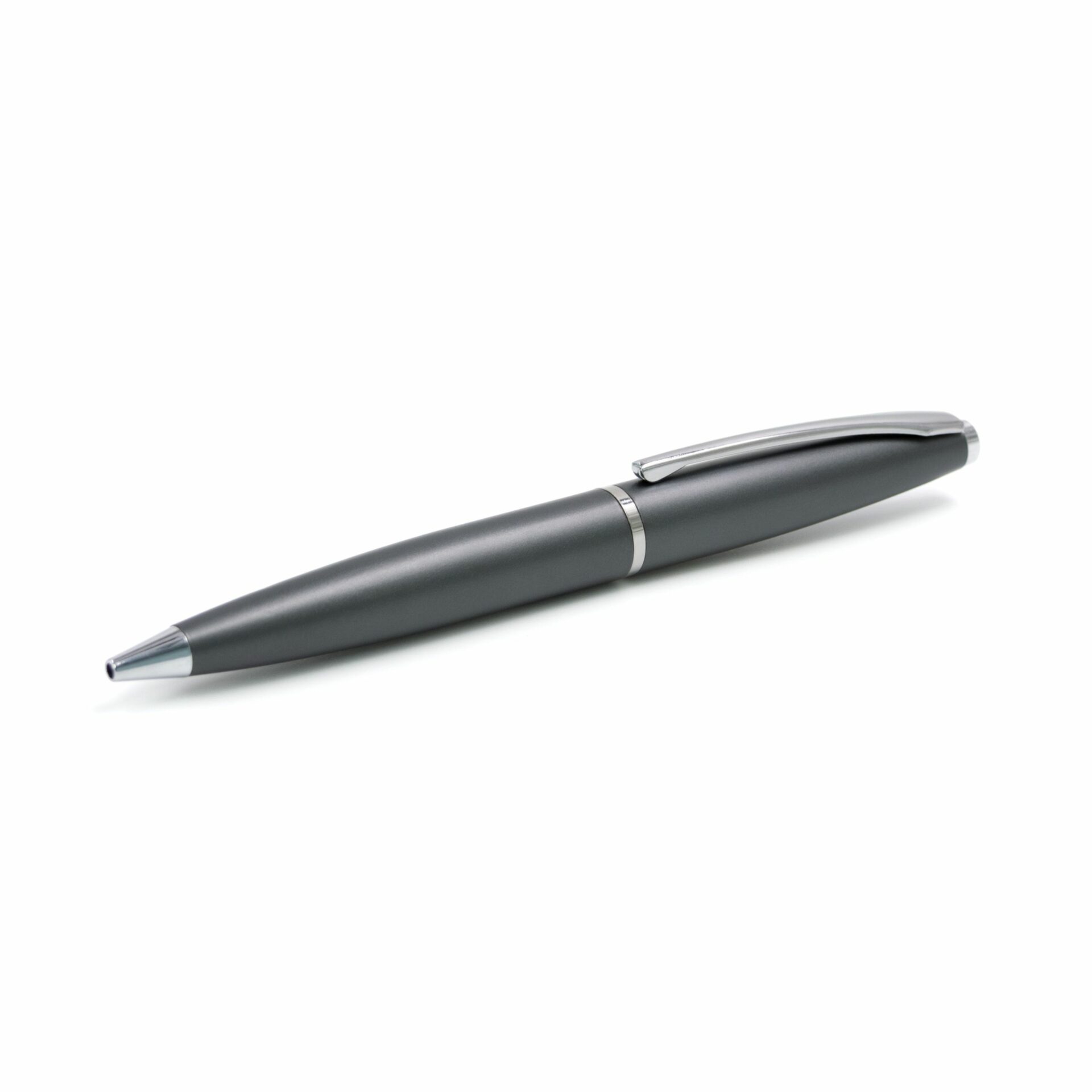 Executive Twist Ballpoint Pen Made From Recycled Aluminium side profile