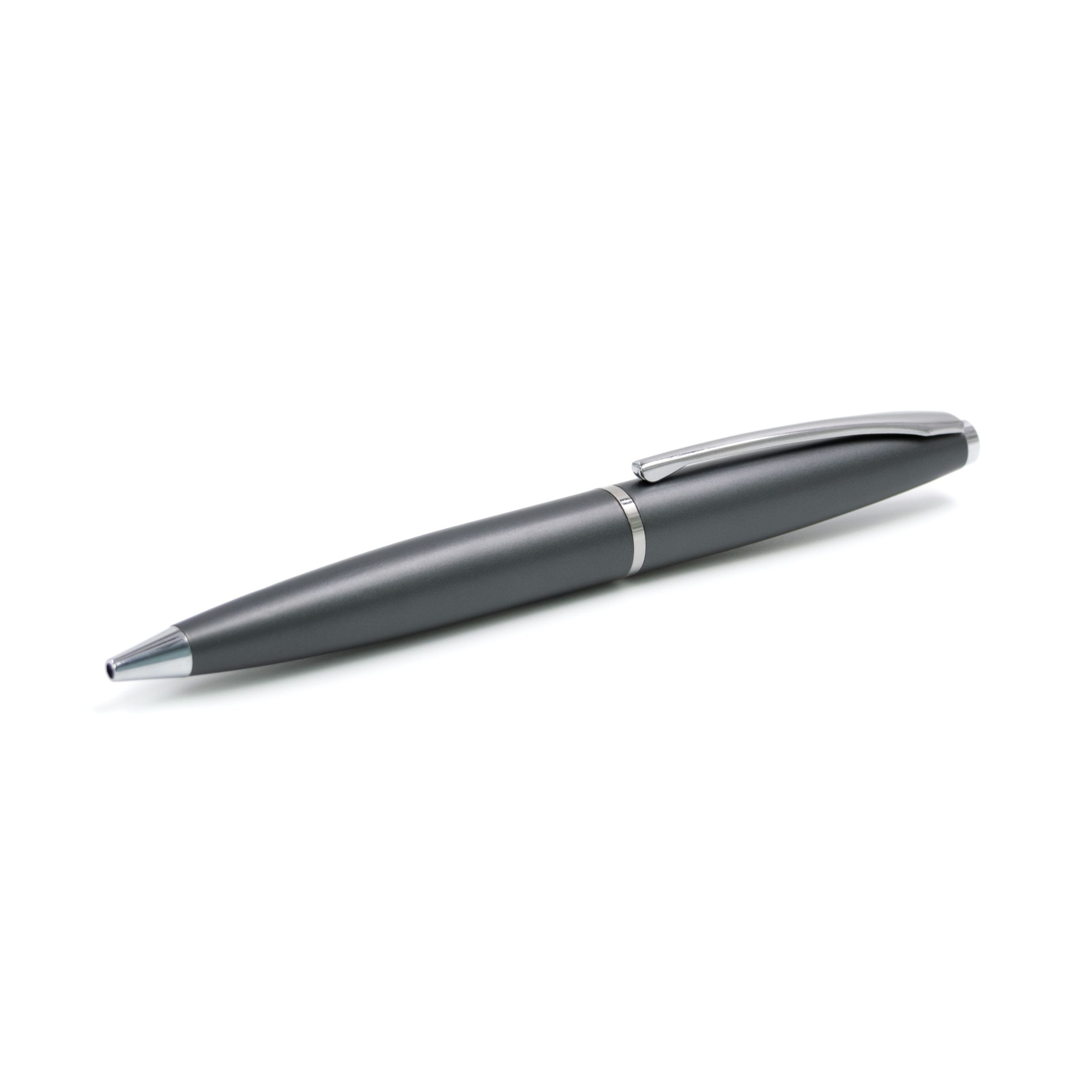 Executive Twist Ballpoint Pen Made From Recycled Aluminium side profile