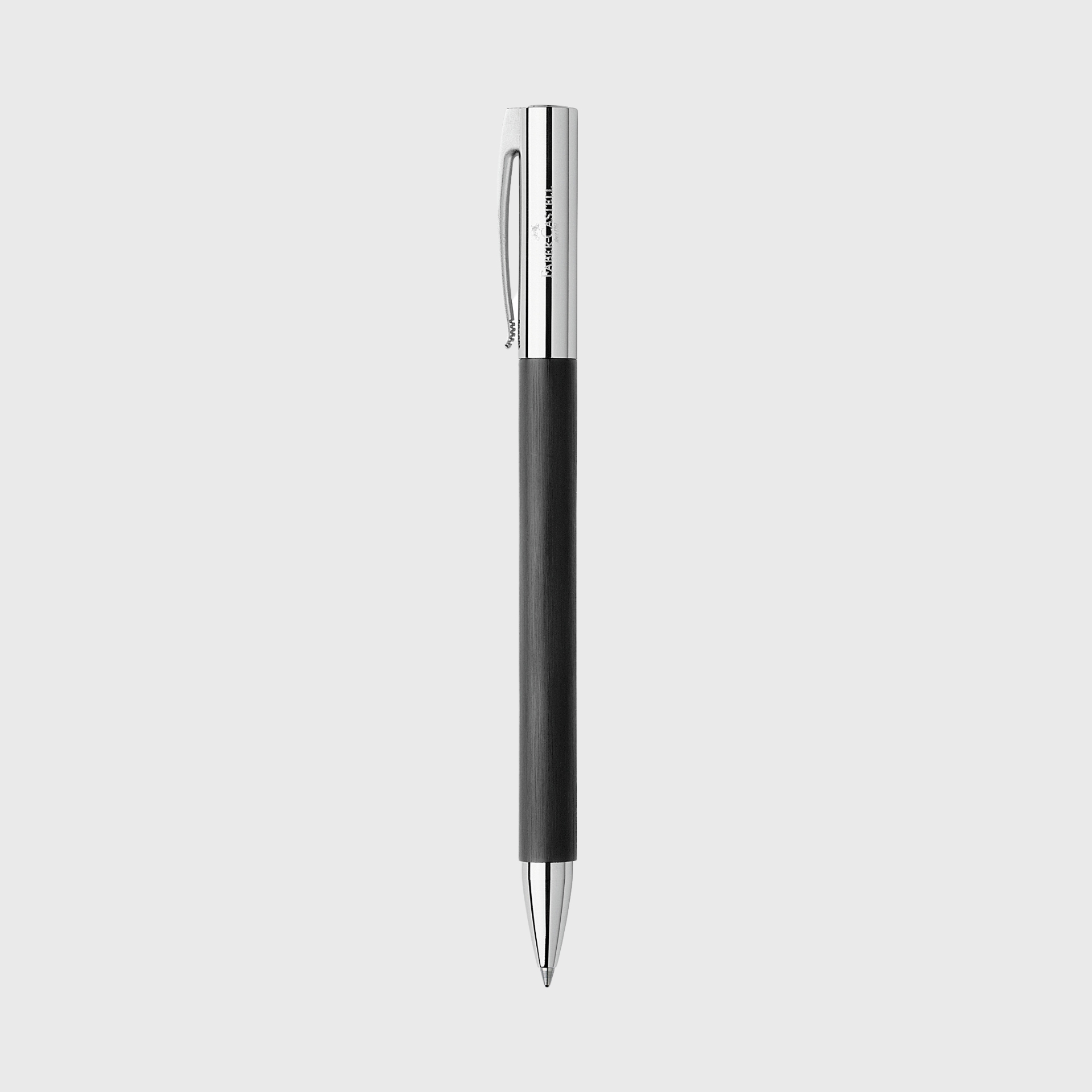 Faber Castell Pen Singapore Ambition Twist Ballpoint Resin Black Premium Corporate Gifts
