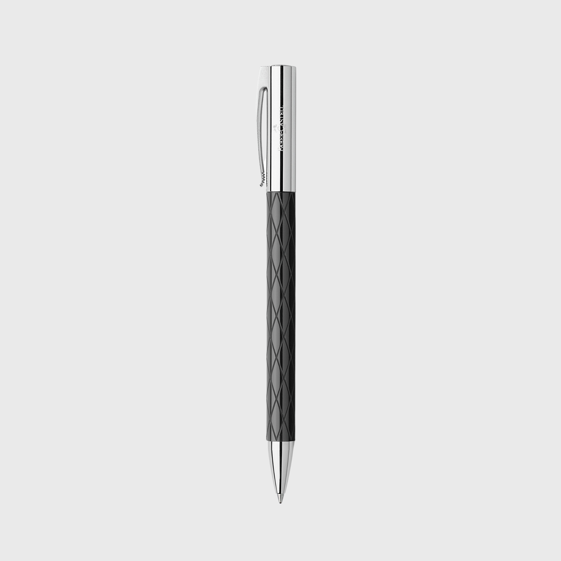 Faber Castell Pen Singapore Ambition Twist Ballpoint Rhombus Black Premium Corporate Gift