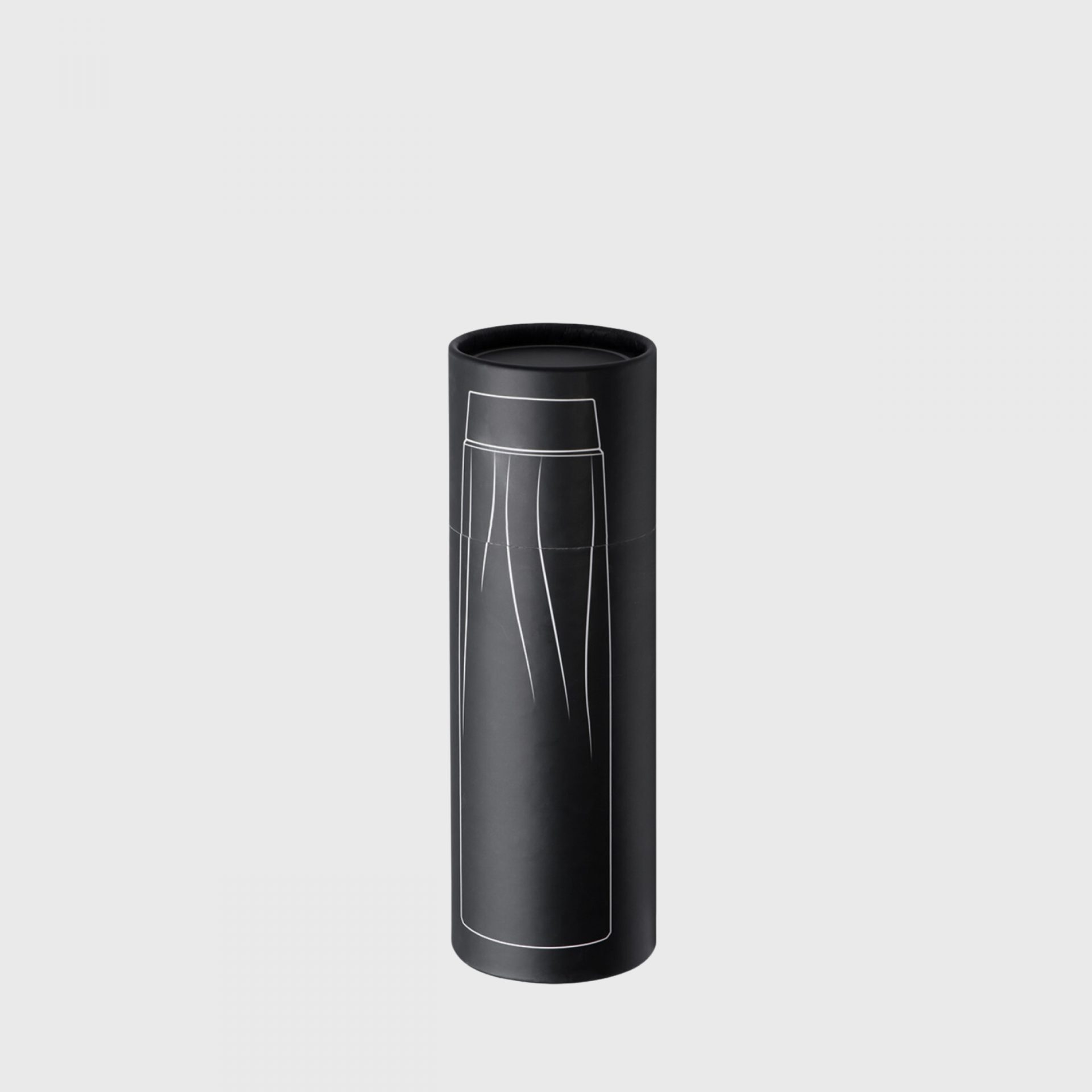 Sustainable Corporate Gifts Singapore Bottle made from recycled stainless steel 500ml tube packaging