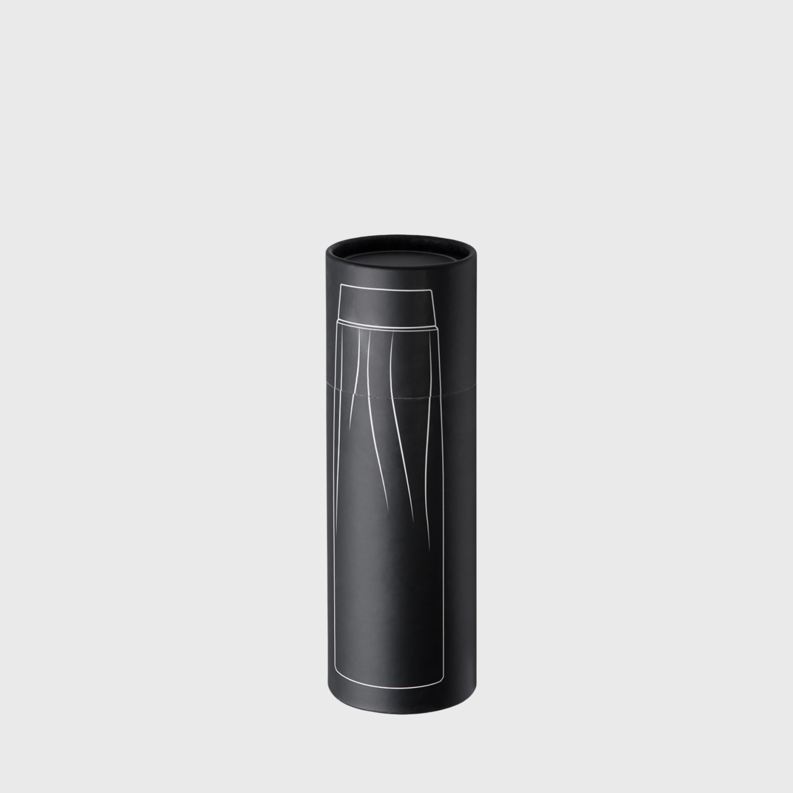 Sustainable Corporate Gifts Singapore Bottle made from recycled stainless steel 500ml tube packaging