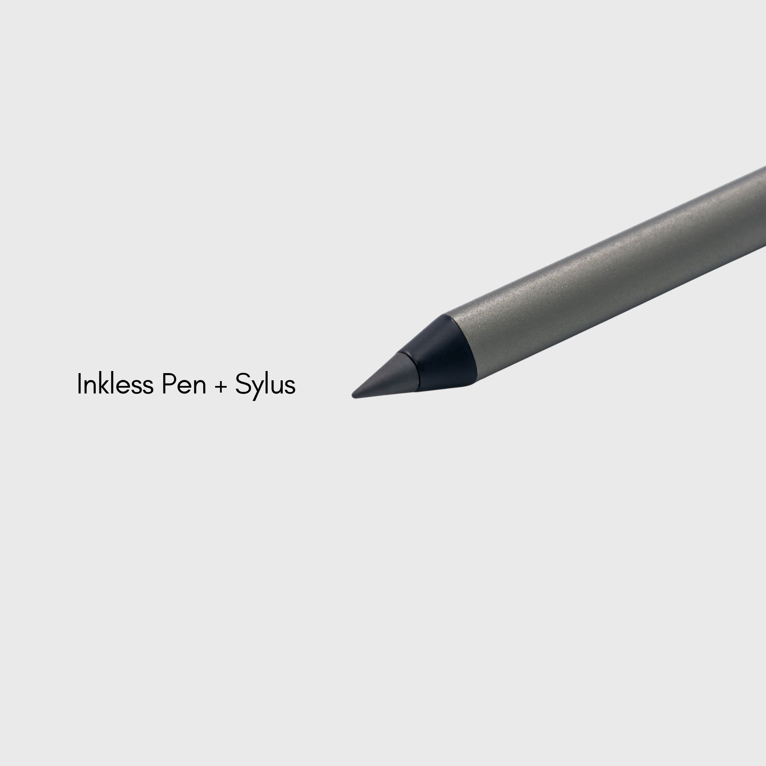 Sustainable Eco-Friendly Inkless Pen + Stylus. Made from Recycled Aluminium writing tip