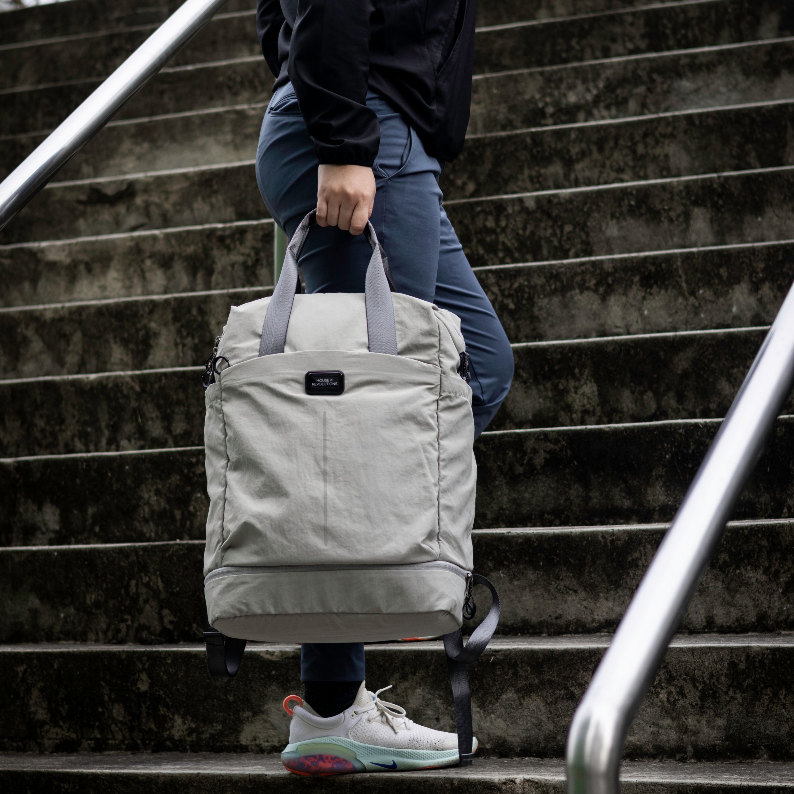 Sustainable Eco-Friendly Recycled Nylon Backpack corporate gifts lifestyle