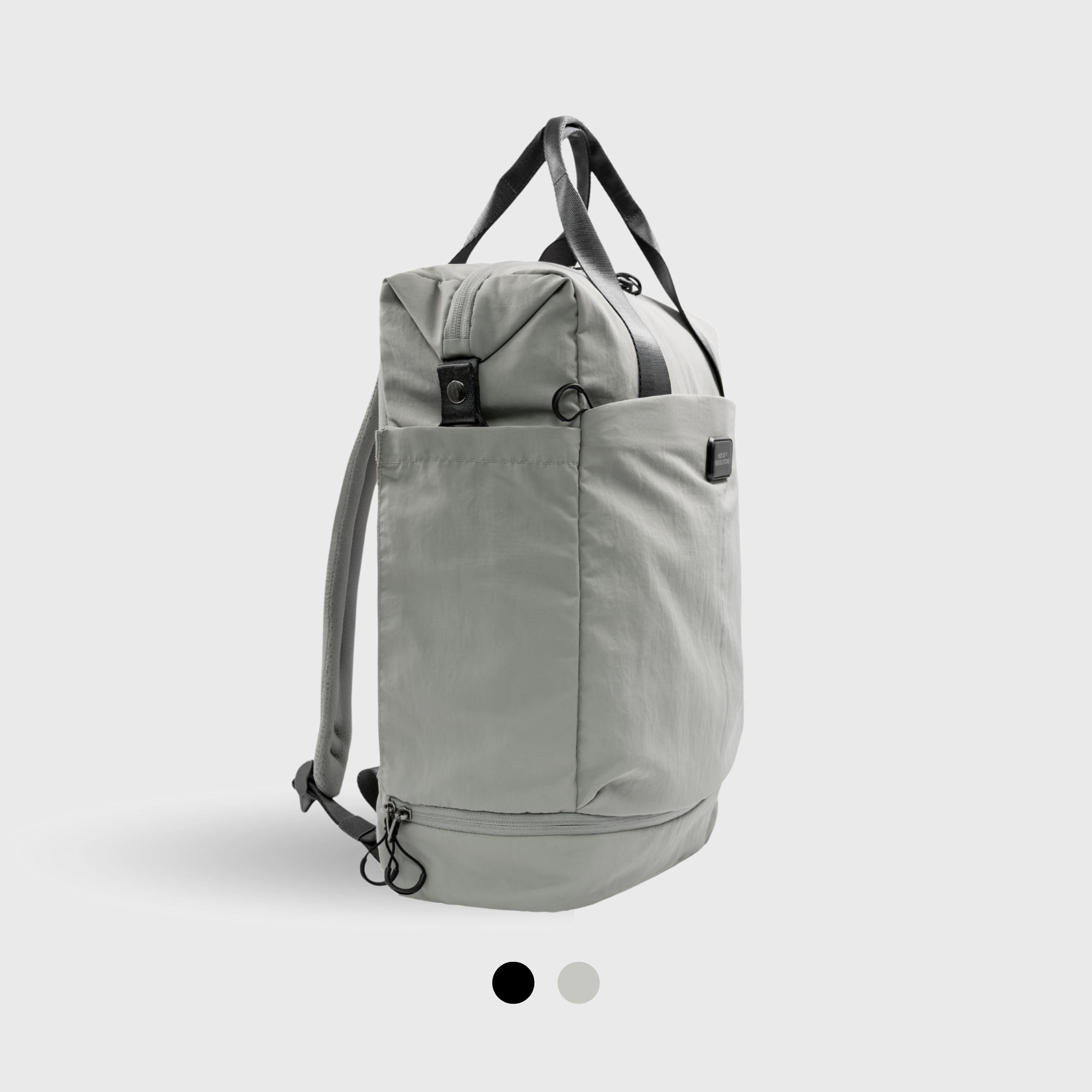 Sustainable Eco-Friendly Recycled Nylon Backpack corporate gifts side profile