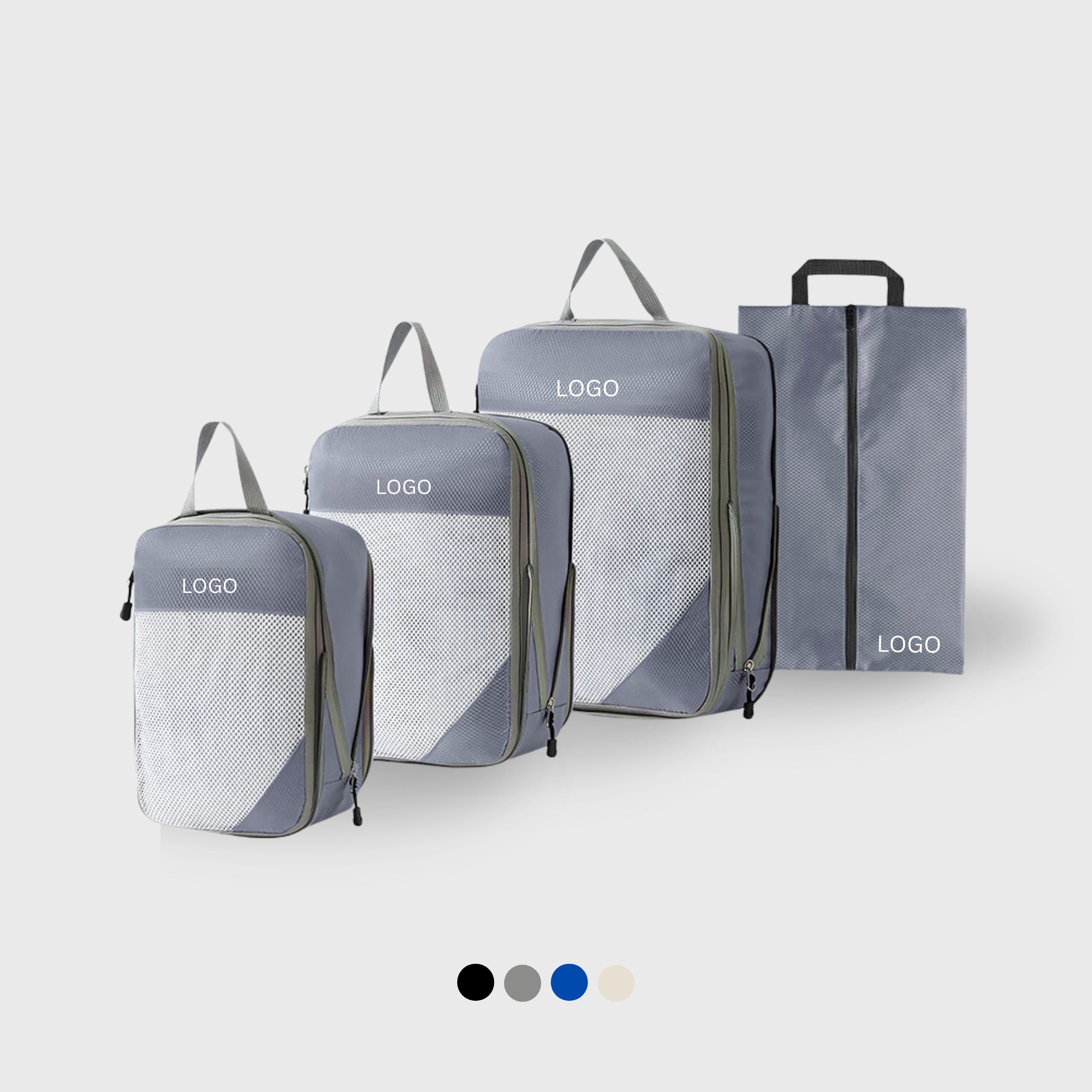 compression packing cubes grey corporate gifts singapore