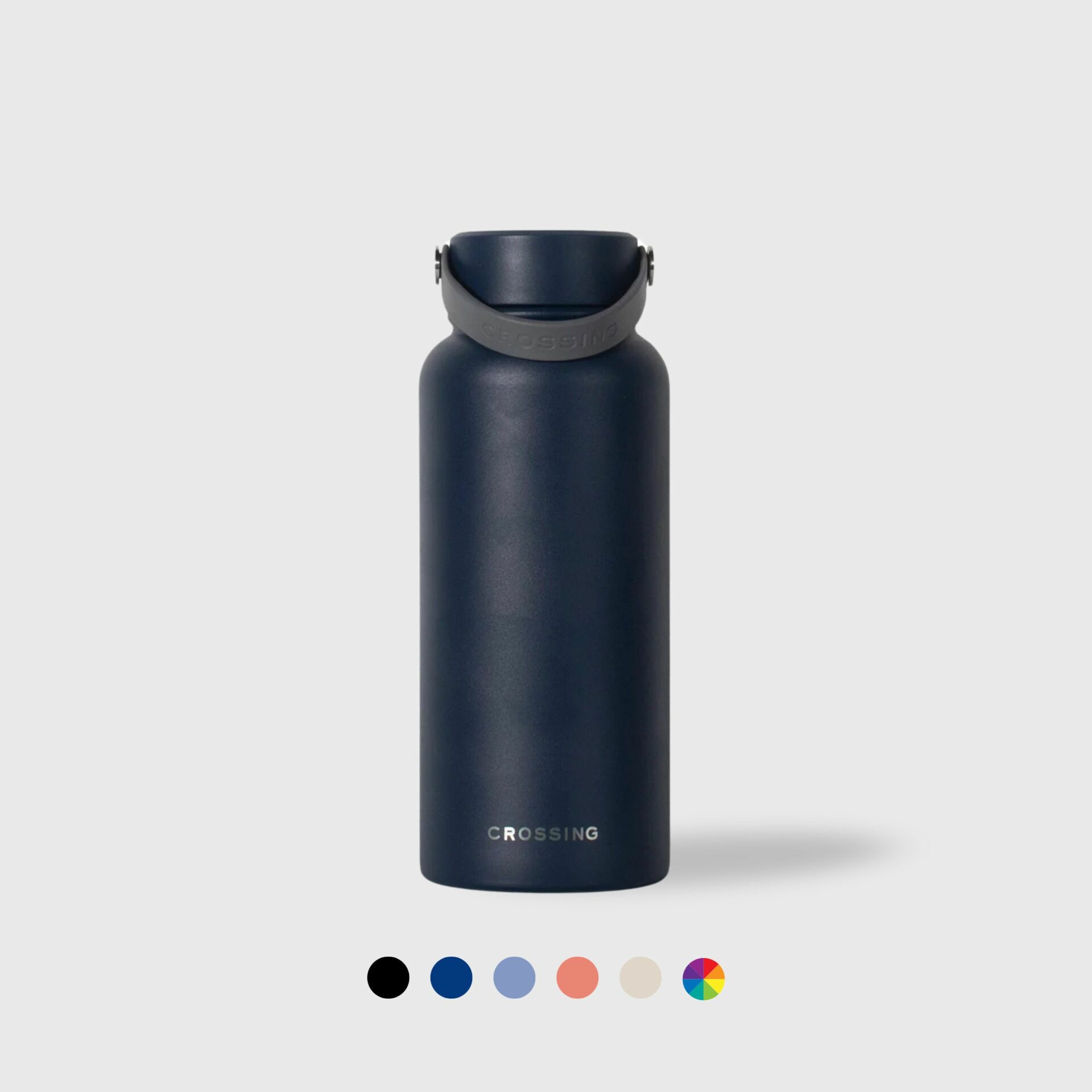 corporate gifts singapore crossing Urban Insulated SS Bottle W Handle dark navy