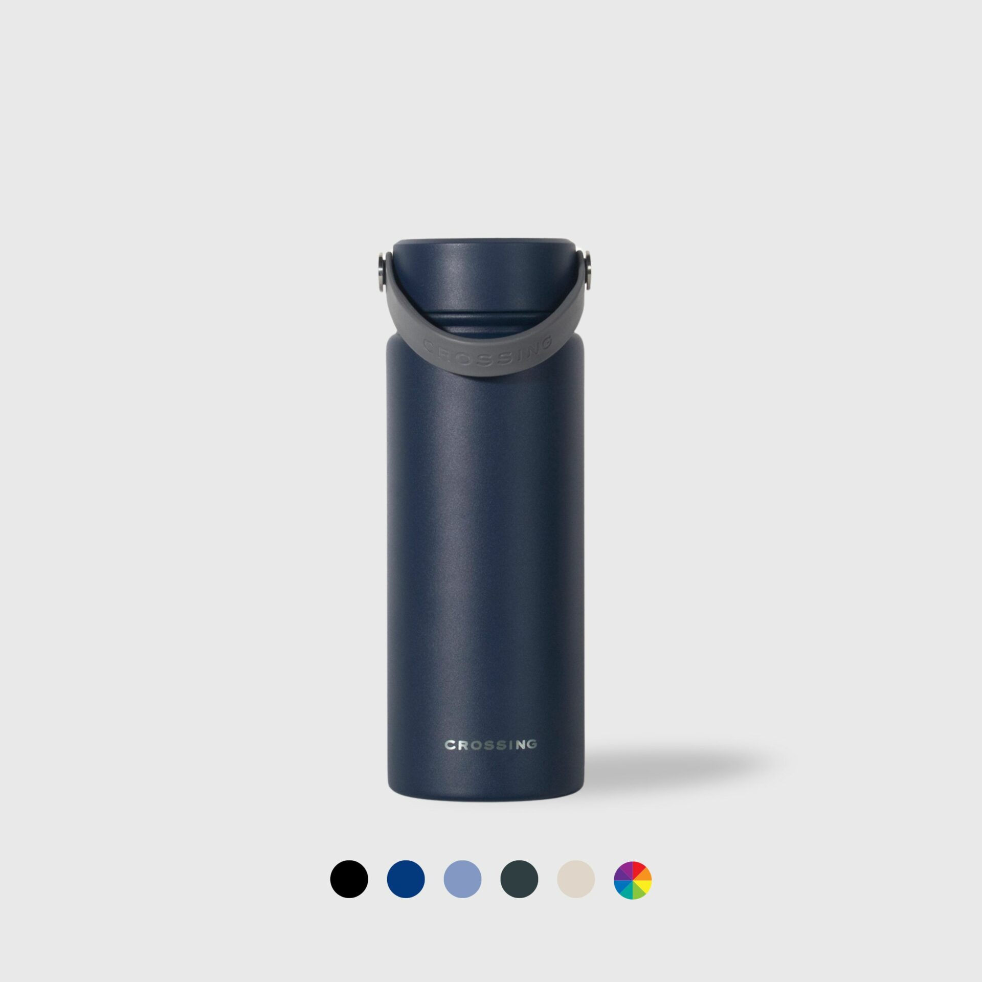 corporate gifts singapore crossing Urban Insulated S_S Bottle W Handle blue