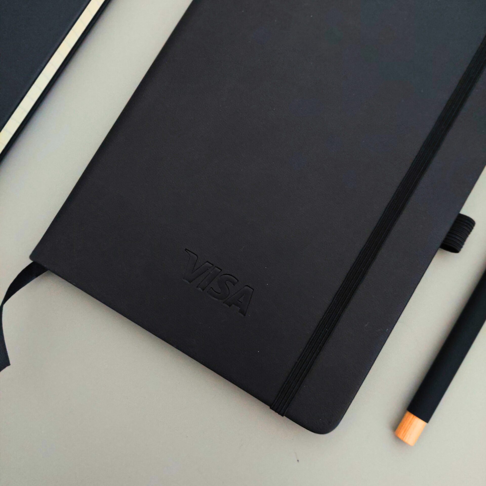 customised notebook corporate gift singapore Imero corporate logo