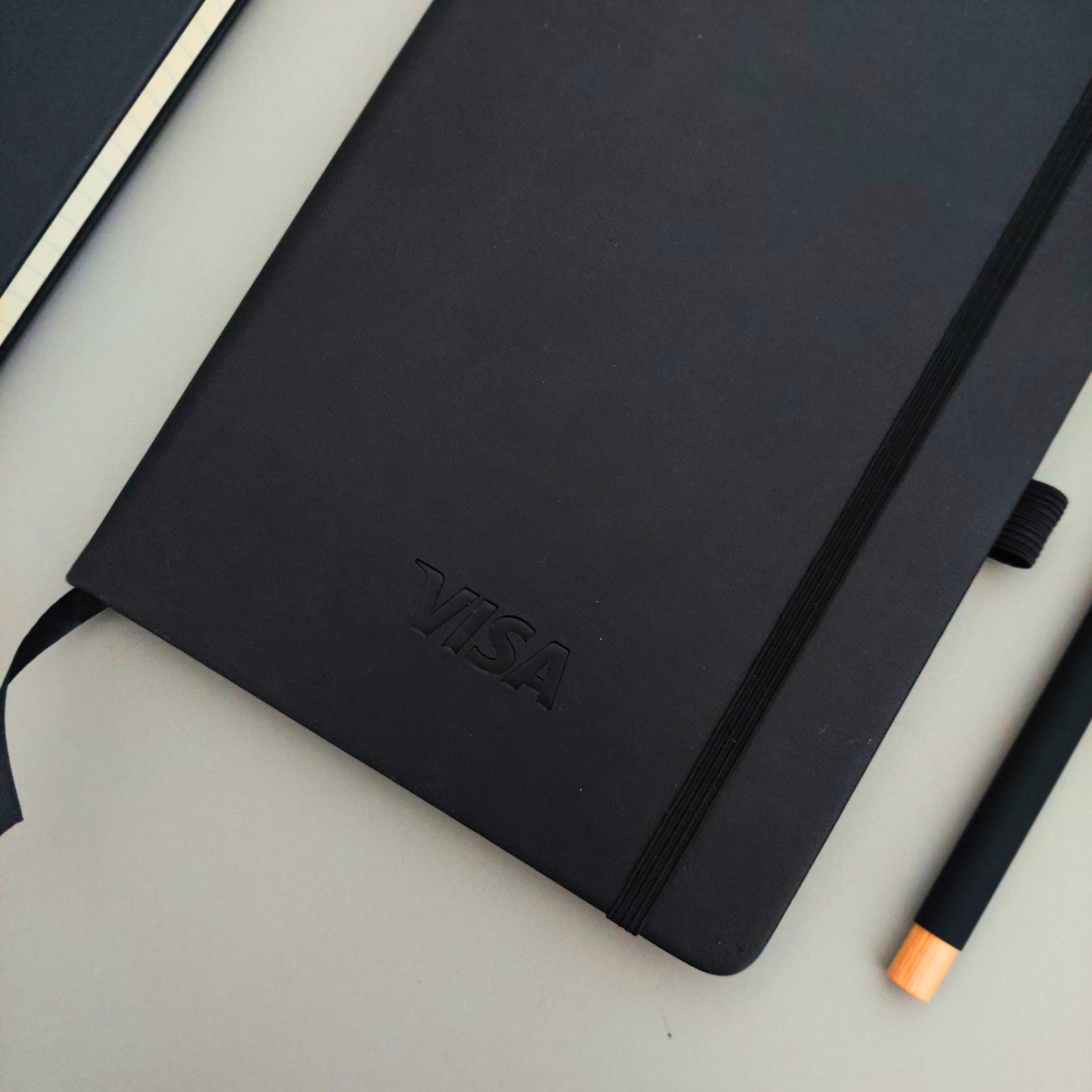 customised notebook corporate gift singapore Imero corporate logo
